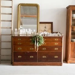 Elsie Green Mahogany Bar Chest What's New