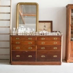Elsie Green Mahogany Bar Chest What's New
