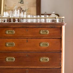 Elsie Green Mahogany Bar Chest What's New