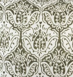 Elsie Green What's New Block Print Pillow | Dominique Olive