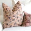 Elsie Green What's New Cotton Block Printed Pillow Cover | Adah Milli
