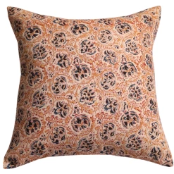 Elsie Green What's New Cotton Block Printed Pillow Cover | Adah Milli