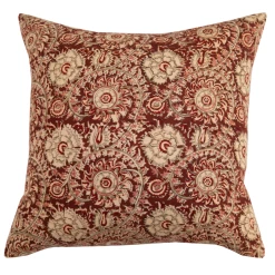 Elsie Green Cotton Block Printed Pillow Cover | Adah Lela What's New