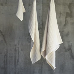 Fog Linen What's New Herringbone Cotton Towel