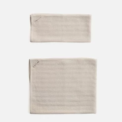Fog Linen What's New Herringbone Cotton Towel