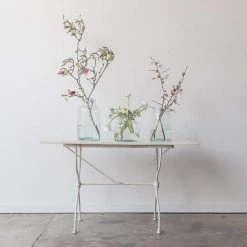 Elsie Green Blown Glass Tapered Pickling Jar Decor