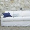 Elsie Green Chic & Comfy Slipcovered Sofa Furniture