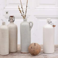 Elsie Green Chic Stoneware Bottle The French Kitchen