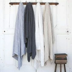 In 2 Green Chunky Cable Throw