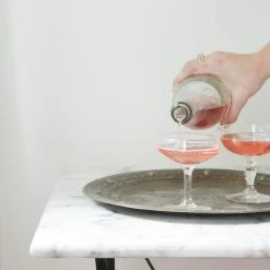 Elsie Green Simple Champagne Coupe Set Of 6 The French Kitchen