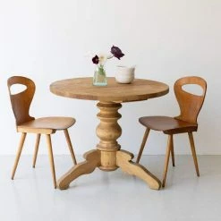 Elsie Green Reclaimed Wood Pedestal Table What's New