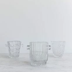 Elsie Green What's New Cut Glass Ice Bucket