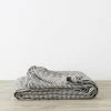 Elsie Green Textiles Ellis Stripe Linen Bed Cover
