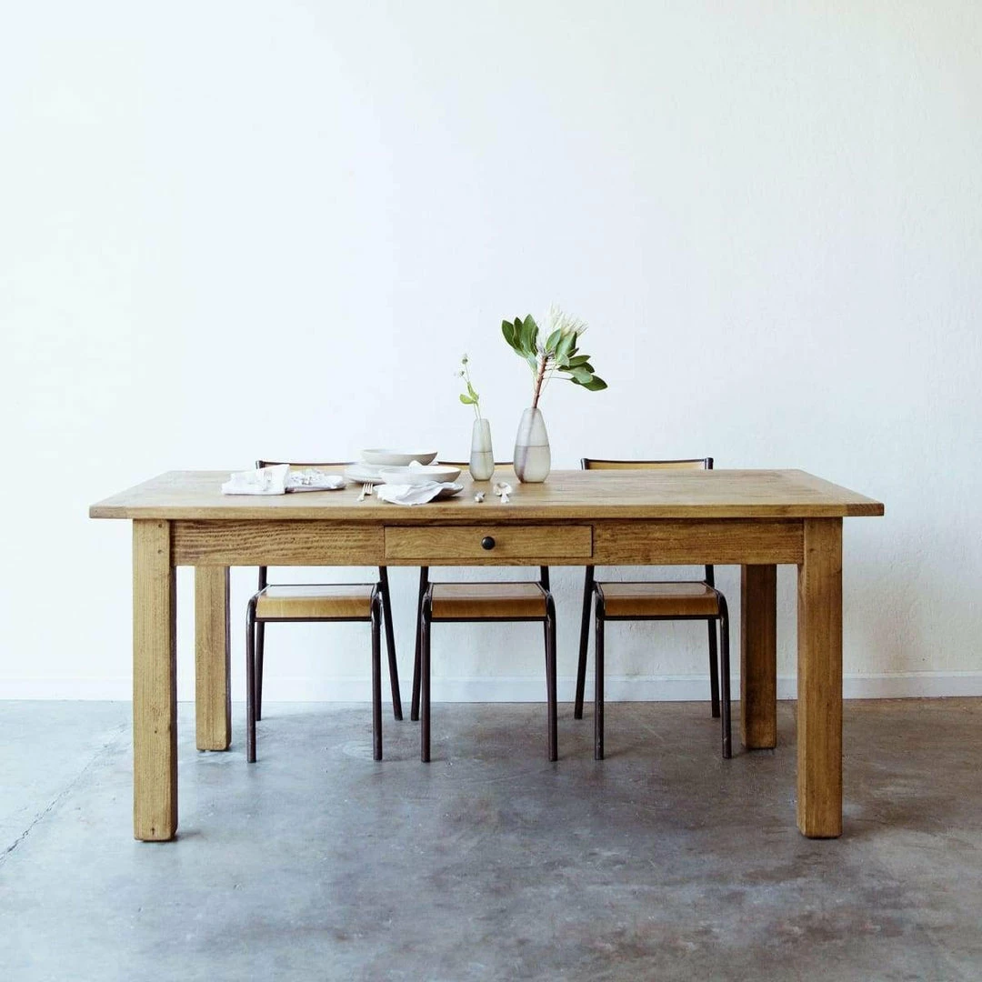 Outlet 🤩 Custom Furniture French Inspired Reclaimed Wood Farm Table ⭐ 5 Custom Furniture French Inspired Reclaimed Wood Farm Table