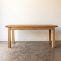 Custom Furniture French Inspired Reclaimed Wood Farm Table | Slim Edition