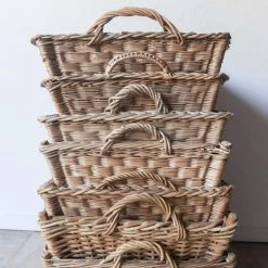 Elsie Green French Laundry Day Basket Decor
