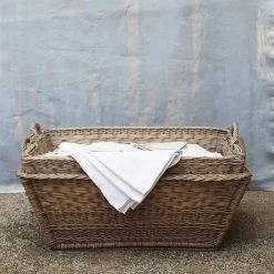 Elsie Green French Laundry Day Basket Decor