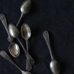 Elsie Green French Silver Teaspoons Set Of 6