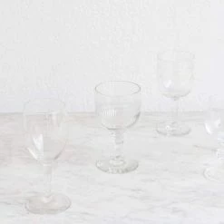 Elsie Green Glamorous Vintage Wine Glass Eclectic Pair The French Kitchen