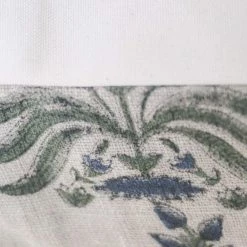 Elsie Green Linen Block Printed Pillow Cover | Fleur Indigo What's New