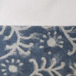 Elsie Green What's New Linen Block Printed Pillow Cover | Kochin