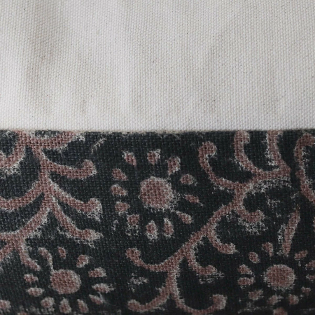 Outlet 😍 Elsie Green Linen Block Printed Pillow Cover | Kochin Noir Textiles ⭐ 5 Elsie Green Linen Block Printed Pillow Cover | Kochin Noir Textiles