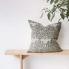 Elsie Green Linen Block Printed Pillow Cover | Fleur Indigo What's New