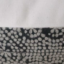 Elsie Green Linen Block Printed Pillow Cover | Wisteria Noir What's New