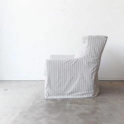 Elsie Green Modern Wingback Slipcovered Chair