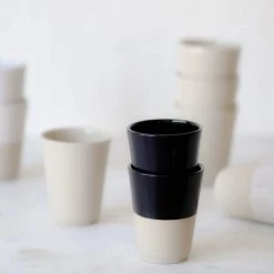 Elsie Green Pair Of Stoneware Tumblers The French Kitchen