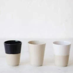 Elsie Green Pair Of Stoneware Tumblers The French Kitchen