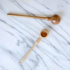 Florian | Julie Pair Of Vintage Olive Spoons