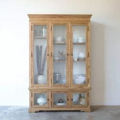 Custom Furniture Reclaimed Wood China Closet