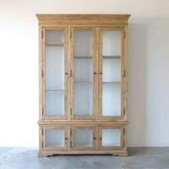 Custom Furniture Reclaimed Wood China Closet