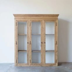 Custom Furniture Reclaimed Wood China Closet