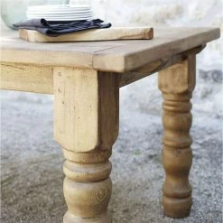 Custom Furniture Tag Sale Reclaimed Wood Farm Table | Floor Sample