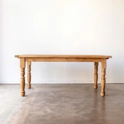 Custom Furniture Reclaimed Wood Farm Table | Slim Edition