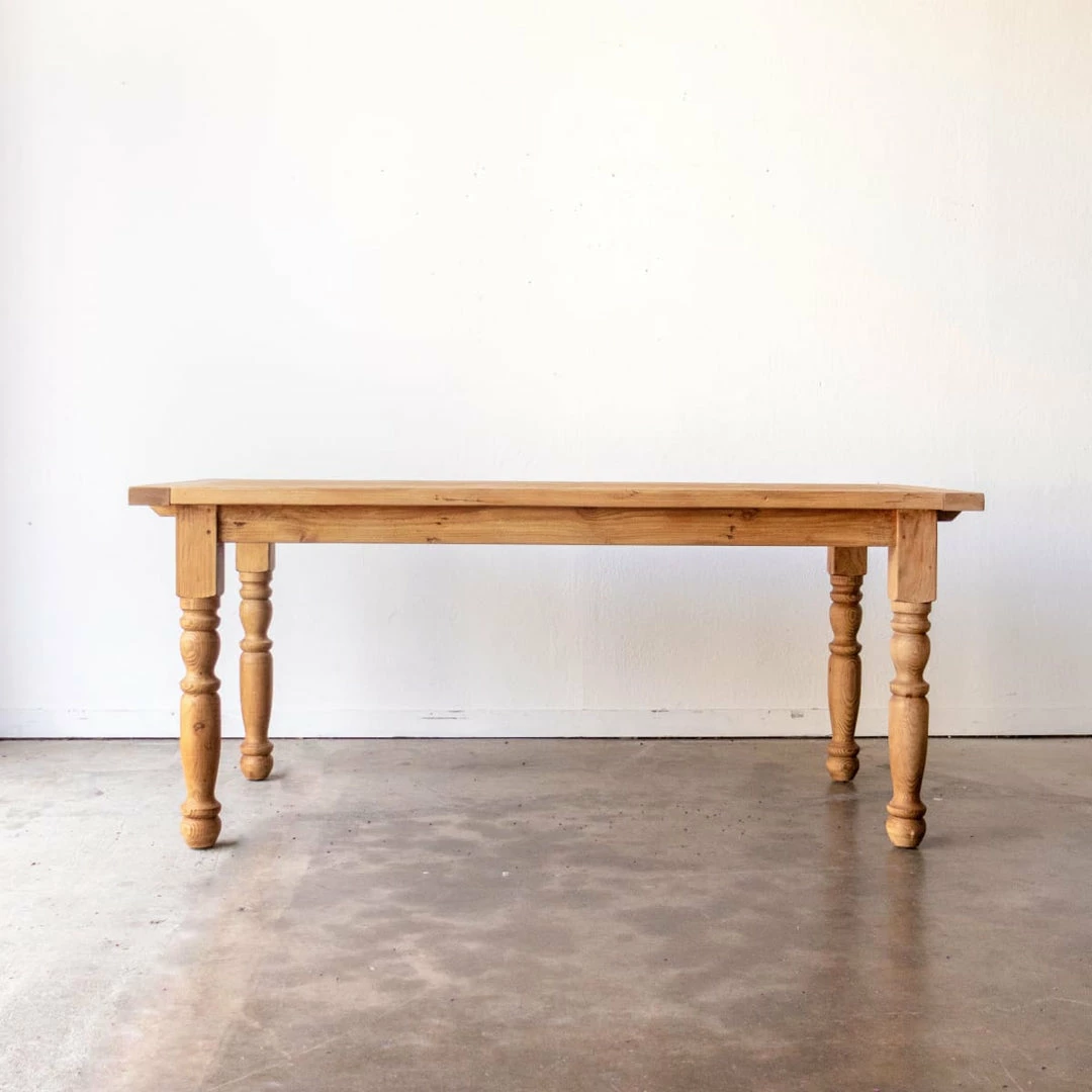 New ๐งจ Custom Furniture Reclaimed Wood Farm Table | Slim Edition ๐ 4 Custom Furniture Reclaimed Wood Farm Table | Slim Edition