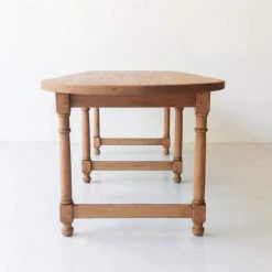 Custom Furniture Reclaimed Wood Oval Farm Table