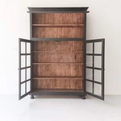 Elsie Green Reclaimed Wood Transom Cabinet Furniture