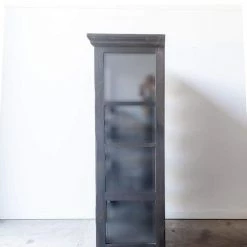 Custom Furniture Reclaimed Wood Window Pane Cabinet