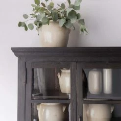 Custom Furniture Reclaimed Wood Window Pane Cabinet