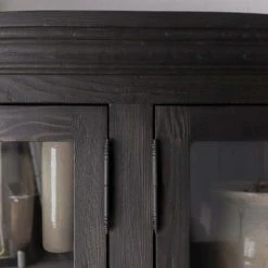 Custom Furniture Reclaimed Wood Window Pane Cabinet