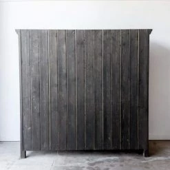 Custom Furniture Reclaimed Wood Window Pane Cabinet