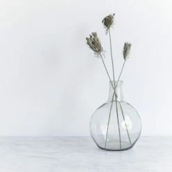 Elsie Green Recycled Glass Balloon Vase