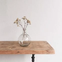 Elsie Green Recycled Glass Balloon Vase