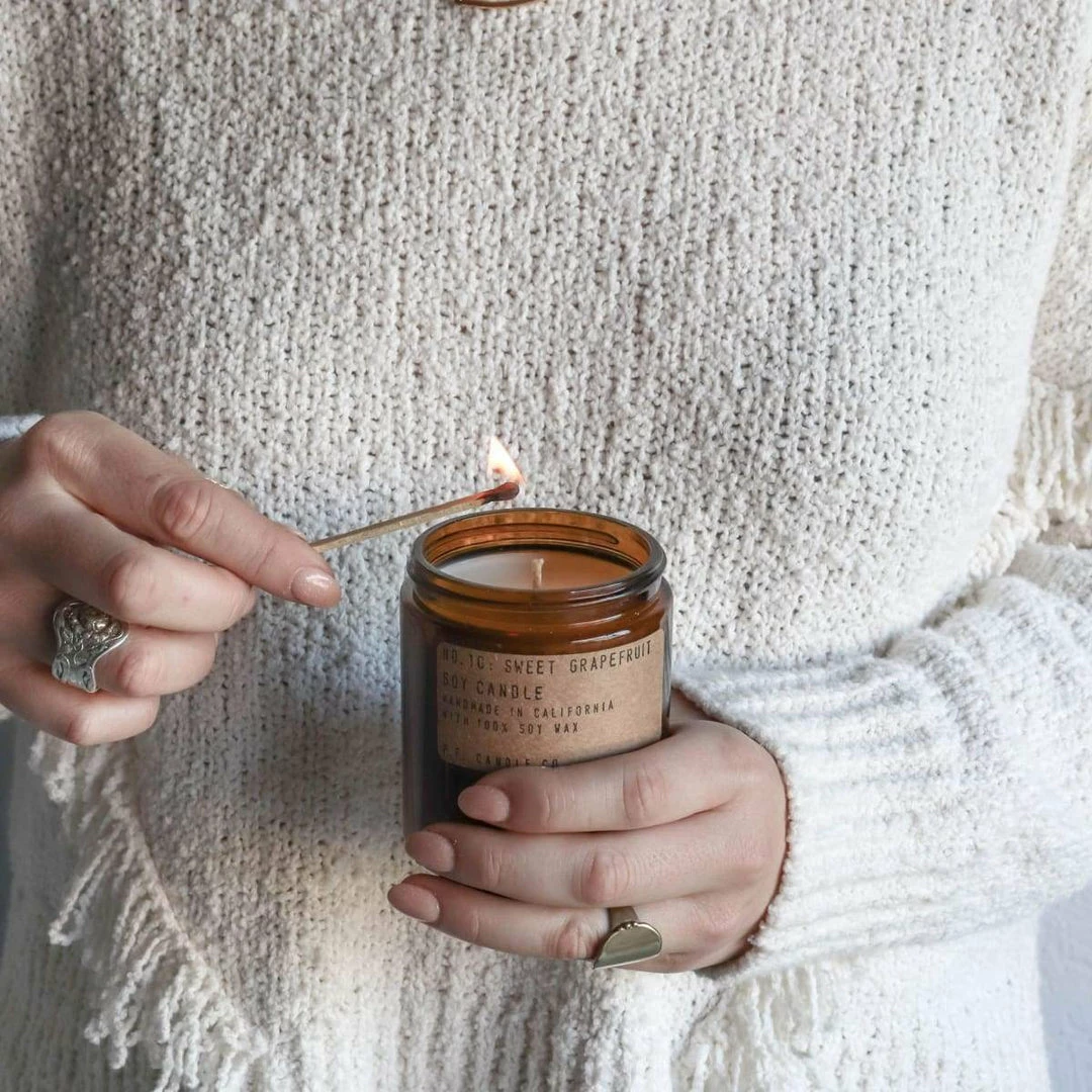 Discount ๐งจ Elsie Green Scented Candle And Bottle Of Matches Decor ๐ 3 Elsie Green Scented Candle And Bottle Of Matches Decor