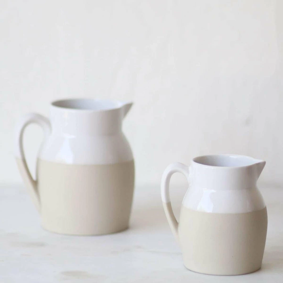 Buy ๐ Elsie Green The French Kitchen Small Stoneware Pitcher ๐ 4 Elsie Green The French Kitchen Small Stoneware Pitcher