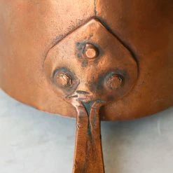 What's New Stamped Hand Made Copper Pot