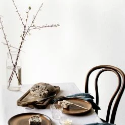 Les Puces What's New Stoneware Plate Set Of 4